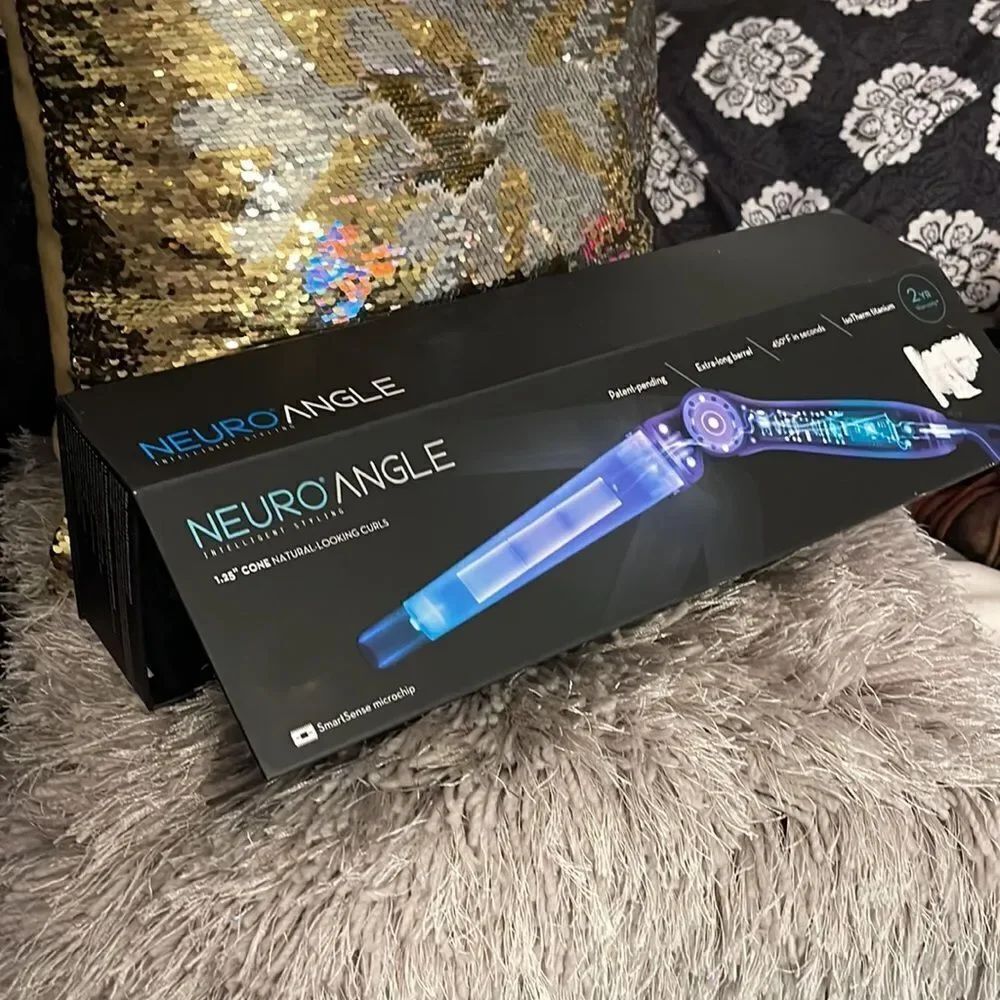 Paul mitchell neuro angle 1.25”cone barrell curling/styling iron/rod nib/nip/nwt